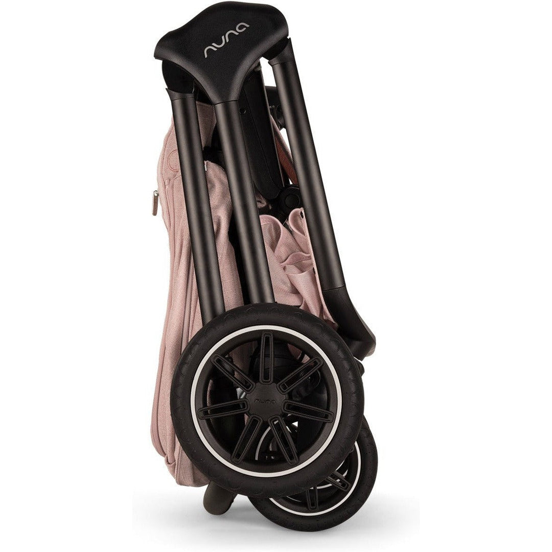 Nuna Triv Next Stroller with Magnetic Buckle | Thistle Collection